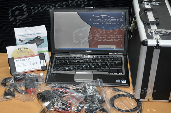 diagnostic auto avec pc portable